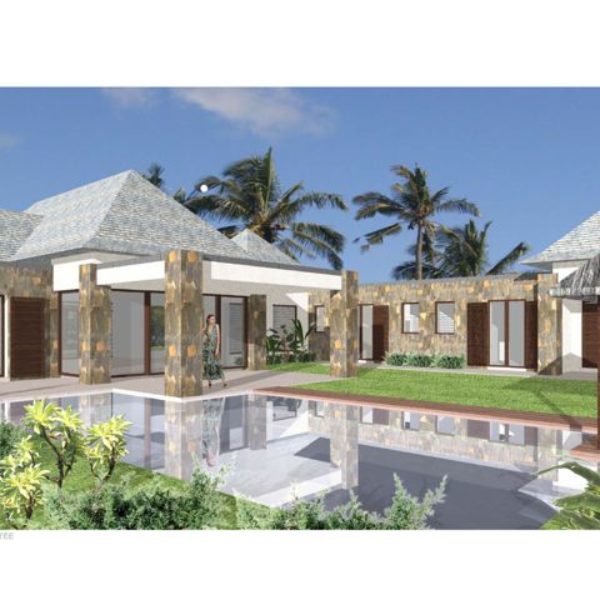 En #RES vente #villa avec piscine à Pereybere île Maurice avec #permis de résidence