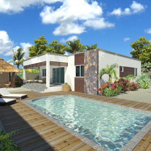 A #vendre belle #villa avec piscine en #RES à Grand Baie Pointe aux Piments Ile Maurice par l’agence Ofim