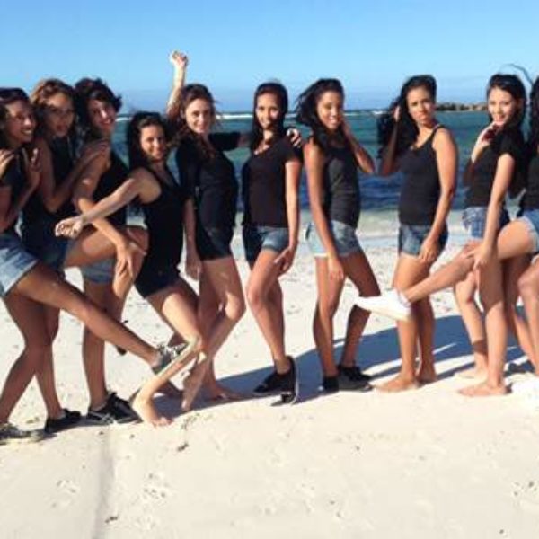 Les 12 finalistes de Miss Réunion à Madagascar