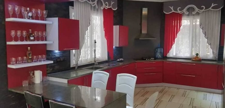 A vendre une grande villa F8 de standing avec piscine sur 4100 m² de terrain à Ambohibao