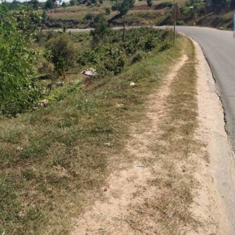 Terrain de 1586M2 bord de la route,  Antsirabe
