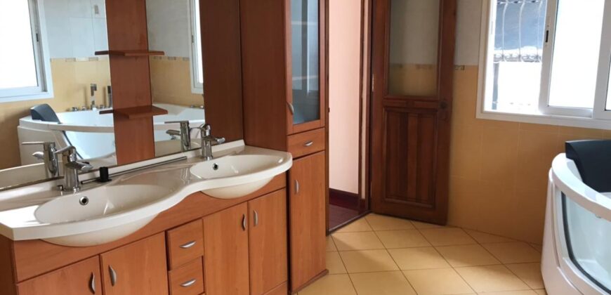 A louer une grande villa F6 avec piscine et jardin, parfait pour une famille à Ambohibao