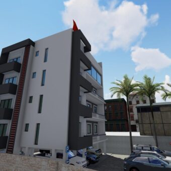 A vendre appartement neuf de type F4 situé proche de toutes les commodités à Mamory Ivato
