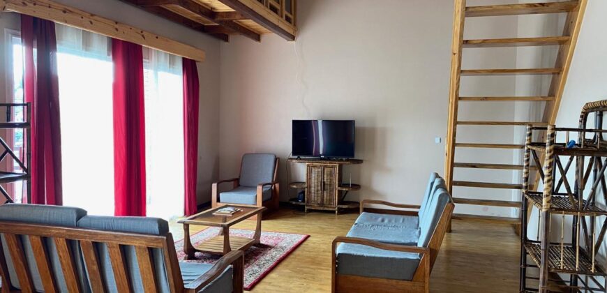 En location un confortable appartement T3 meublé situé à Ambanidia