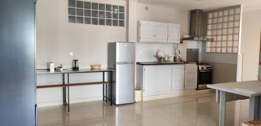 A louer un charmant appartement T3 meublé situé à Analamahitsy Ambatobe