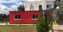 A louer une villa moderne de type F5 située dans un quartier calme et résidentiel avec une belle vue dégagée sur le golfe du Rova à Anosiala Ambohidratrimo