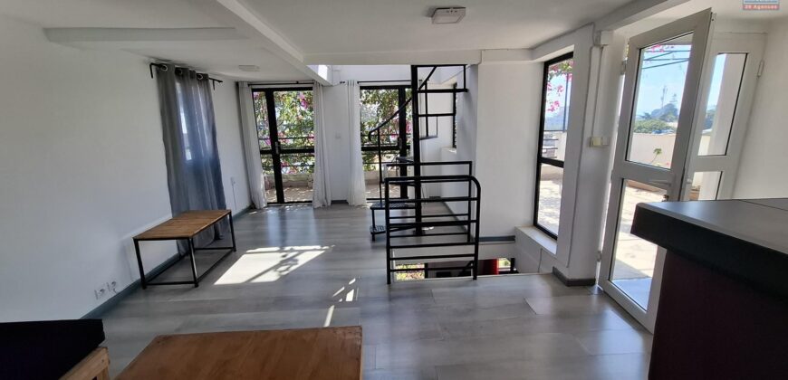A louer un charmant appartement T4 en triplex situé à Ivandry
