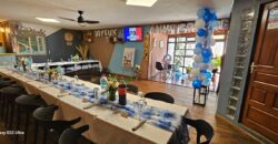 A vendre fonds de commerce restaurant avec terrasse et appartement situé à Antsahavola