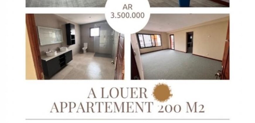 A louer deux grands appartements T3 neufs situés en plein centre ville de Tsaralalana
