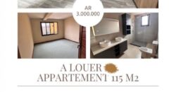 A louer deux grands appartements T3 neufs situés en plein centre ville de Tsaralalana