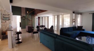 En vente une belle villa F5 meublée sur un terrain de 900 m2 située dans un quartier en essor à Ambatolampy Tsimahafotsy