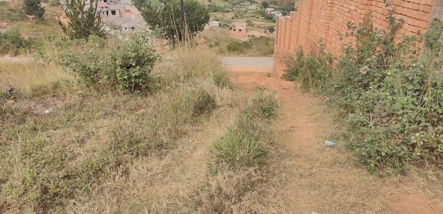 A vendre un beau terrain de 1000 m2 situé dans un quartier résidentiel calme à Miadana Alasora