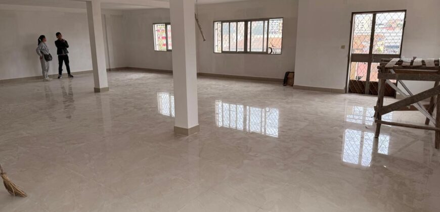 À louer un grand local professionnel ou commercial de 750 m2 situé en bord de route à Analakely