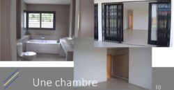 Location d’une belle villa moderne de type F5 avec piscine située à Anosiala Alakamisy
