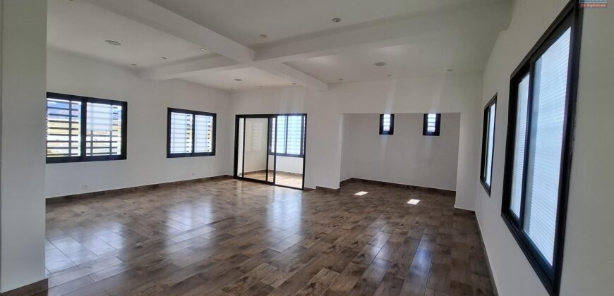 Location villa en bord de route contenant un local commercial et un appartement T4 située sur By-Pass