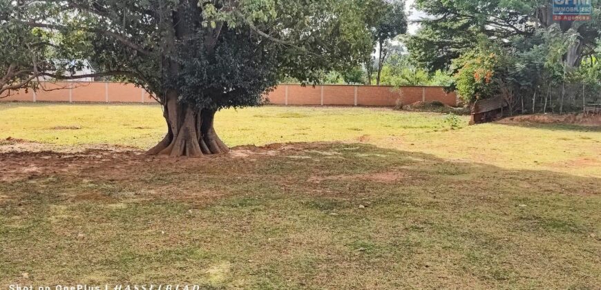 Vente d’un beau terrain constructible de 6700 m2 situé à Antanetibe Ivato
