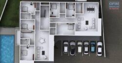 En vente de superbes appartements T4 neufs situés dans une résidence de haut standing avec piscine à Talatamaty