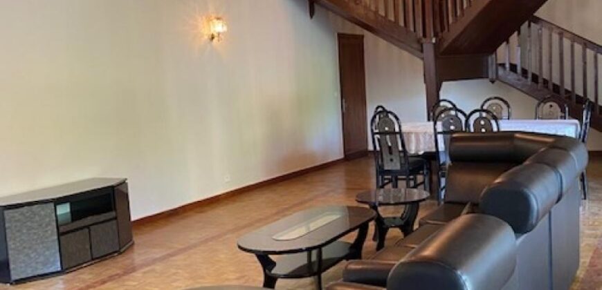 Location d’une charmante villa T6 meublée située dans un quartier résidentiel calme à Androhibe