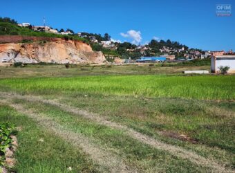 En vente un terrain plat de 1000 m2 situé dans un secteur calme à Ambohidratrimo