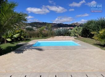 À louer un superbe loft de 80 m2 avec sauna privé et piscine situé à Antanetibe Ilafy